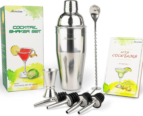 Across sea cocktail shaker set - sea,