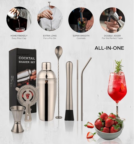 Piece cocktail shaker - cocktail, set