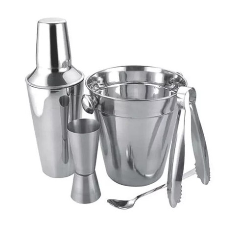 Piece cocktail shaker set - shaker,