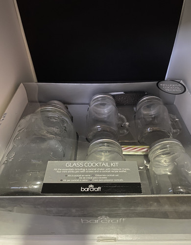 Glass cocktail set - glass,
