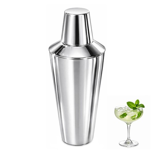 Piece cocktail shaker with - cocktail,