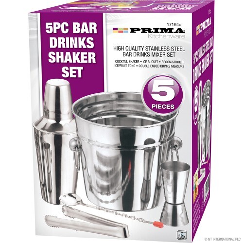 5pc stainless steel cocktail - 5pc,