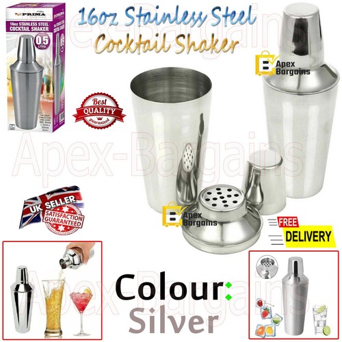 16oz stainless steel cocktail - stainless,
