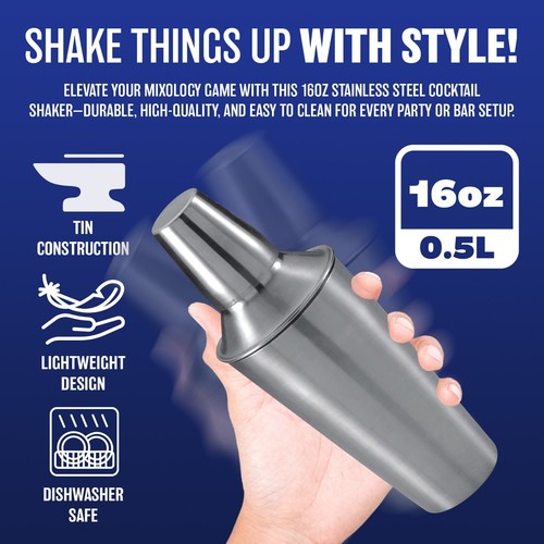 New 16oz stainless - 16oz, steel