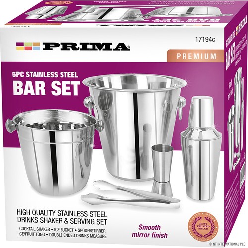 5pc cocktail set shaker drinks - set,