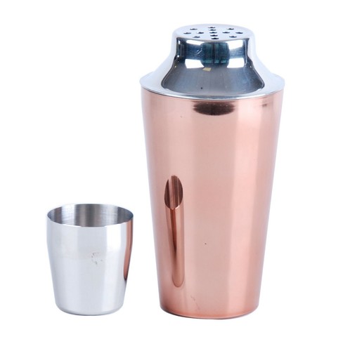 Copper cocktail shaker - cocktail,